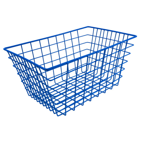 Wire Mesh Basket - blue
