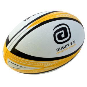 4 & 5 Hi-Tech Ultra 4PLY Rugby Union OzTag Touch Match Ball Size 3 5 X WARRIOR 