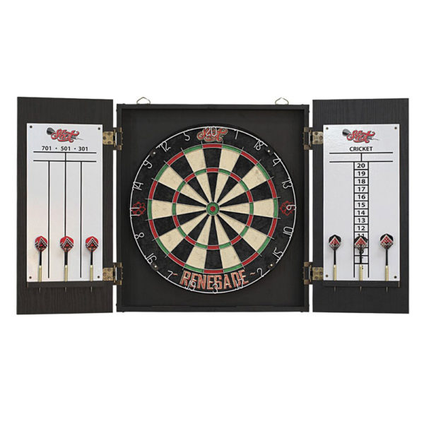 Dartboard Cabinet Set