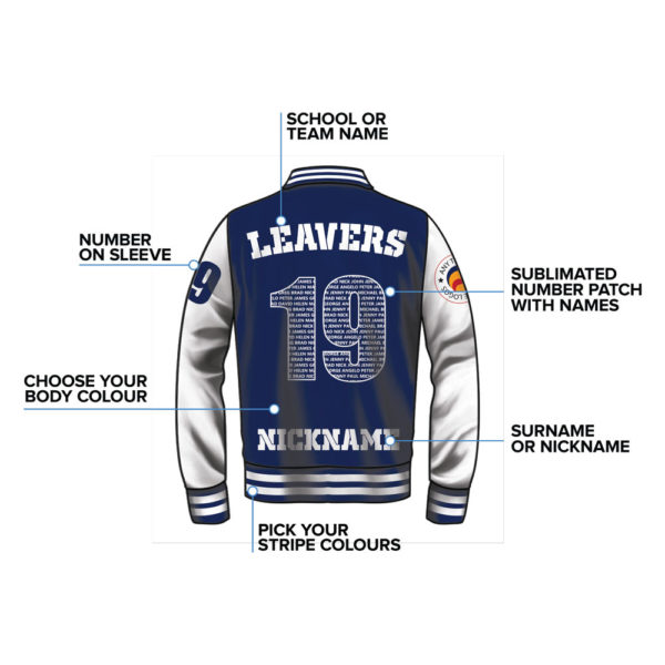 Legion Varsity Jacket Printed