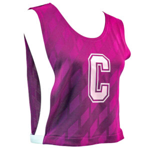 Avaro Elastic or Tie-Sided Netball Bibs - M