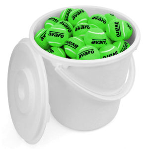 Avaro Tennis Balls Grn Bkt/60