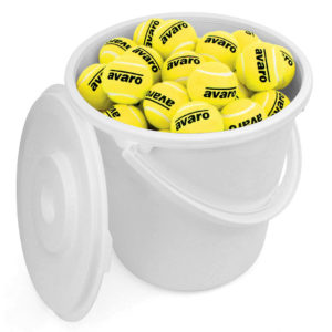 Avaro Tennis Balls Yell Bkt/60
