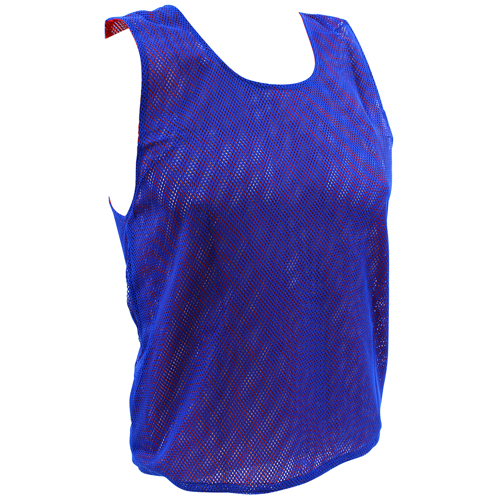 Reversible Mesh Bib – Blue/Red