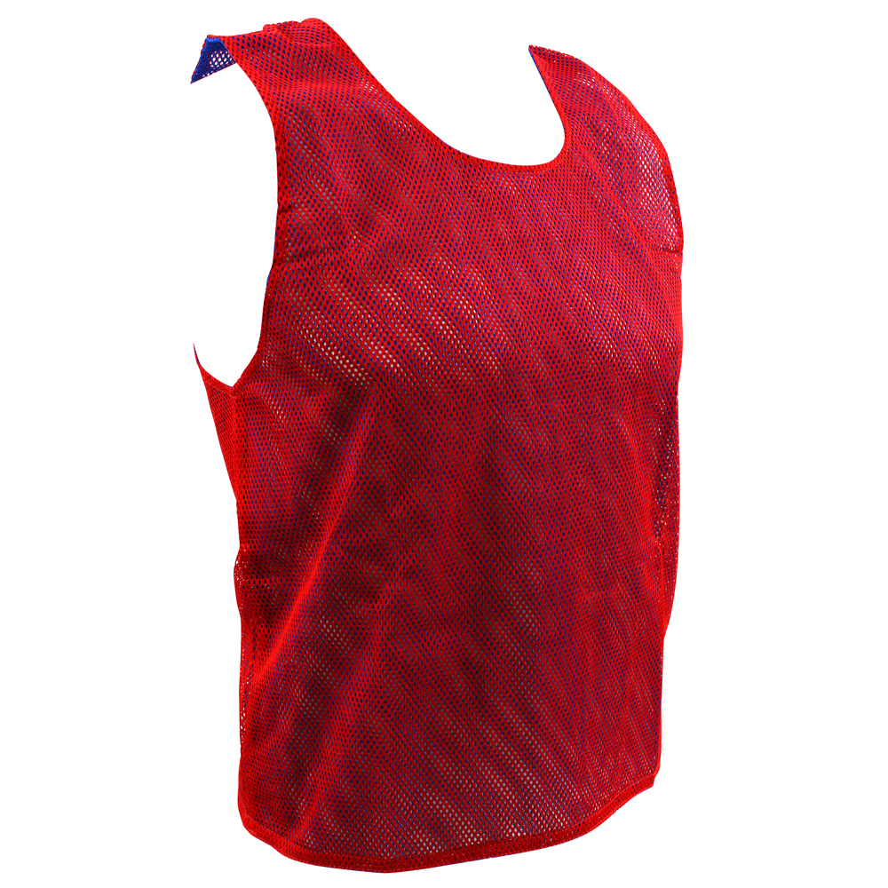 Reversible Mesh Bib – Blue/Red