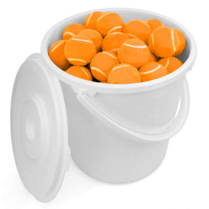 Tennis Balls Orange Bkt/60