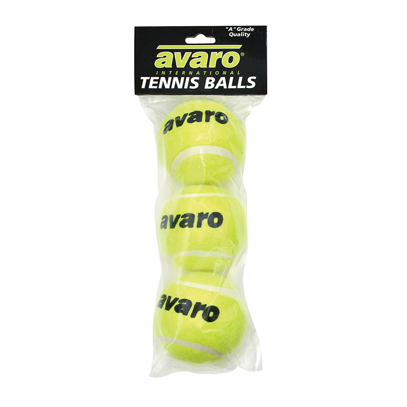 Yellow Avaro Tennis Balls – 3pc