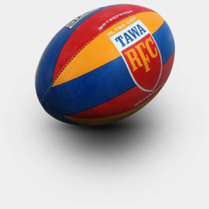 Custom printed rugby ball