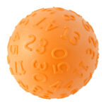 Set of 6 Numbered Playground Balls