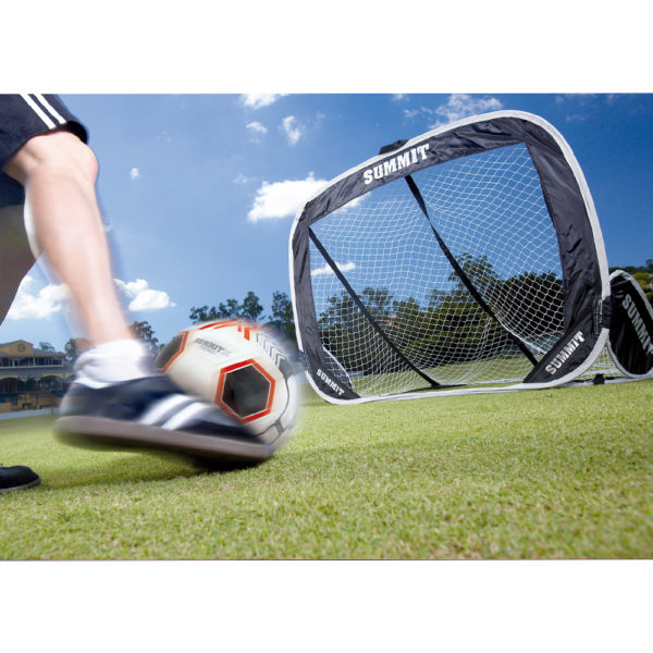 Champions Soccer Goal - 1.2m x 0.9m Includes carry bag and pegs
