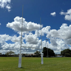 Rugby Posts Pair - Senior Powder Coated 80mm