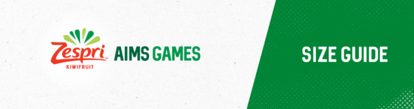 AIMS Merch Size Guides – Sports Distributors