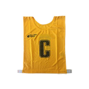 Silver Fern Elastic Bibs - Yellow Set of 7