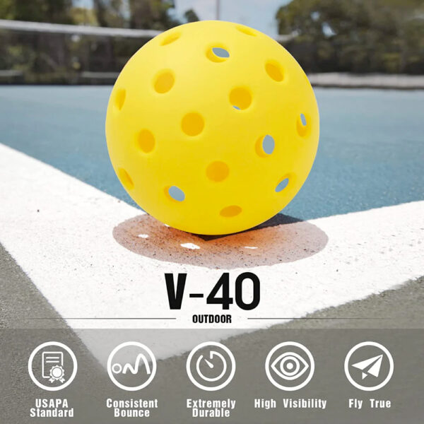 Outdoor Pickleball Ball 4 pack