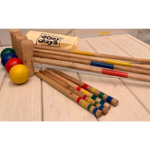 Junior Wooden Croquet Set