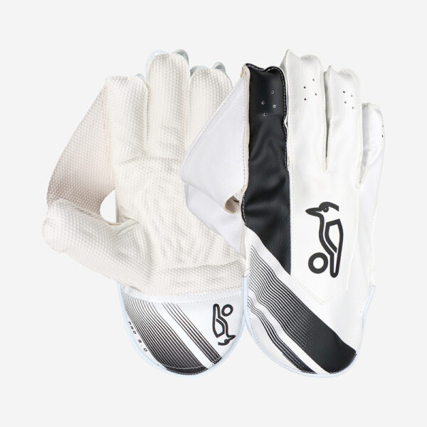 Kookaburra Pro 3.0 WK Gloves Small Junior - White / Black