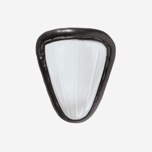 Kookaburra Test Protector Abdominal Guards Small Junior - White / Black