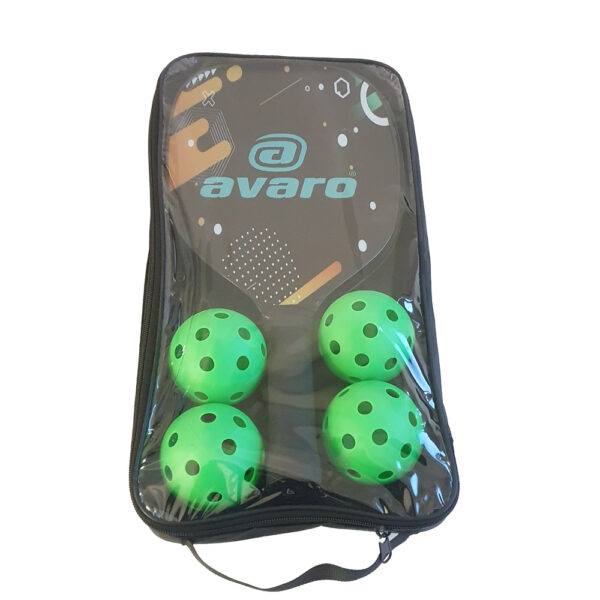 Avaro Wooden Pickle Ball Set