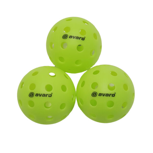 Avaro Outdoor Pickle Balls - set of 3