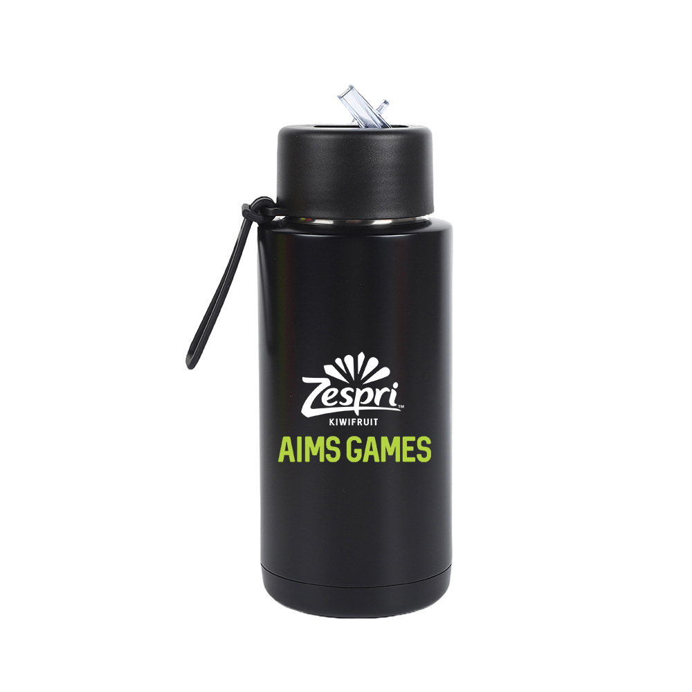 Zespri AIMS Games Vacuum Flask Bottle - Black