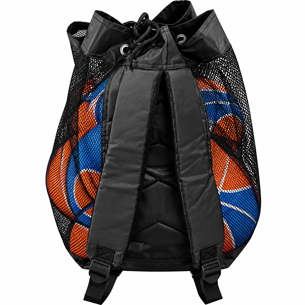 B183 Avaro 15 Ball Bag with Shoulder Straps Back
