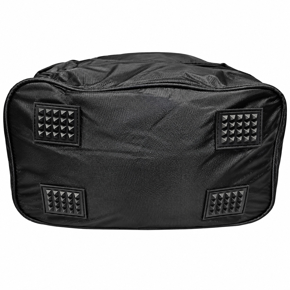 B186 Black Avaro Logo Backpack Base with Studded Feet