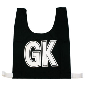 Elastic Senior Bibs - Black/White