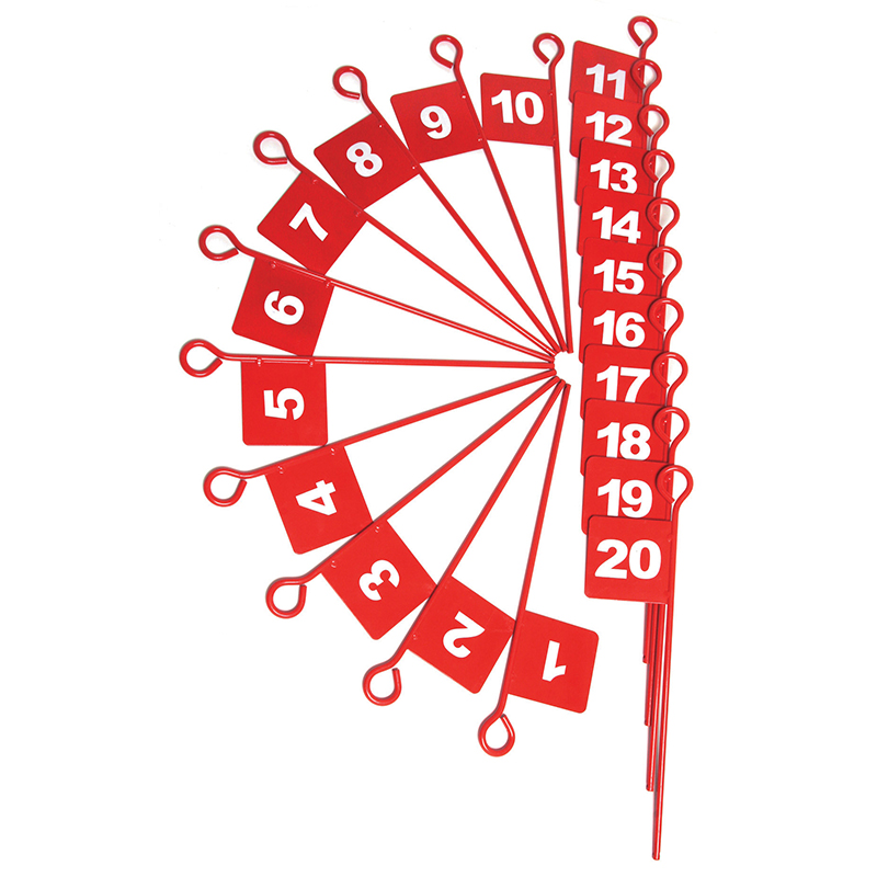 Field Marker Set 1-20, 45cm