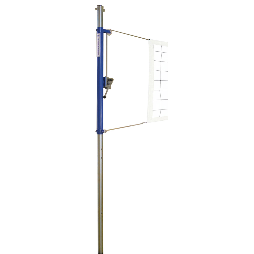 International Style Volleyball Post - With Winch - Each