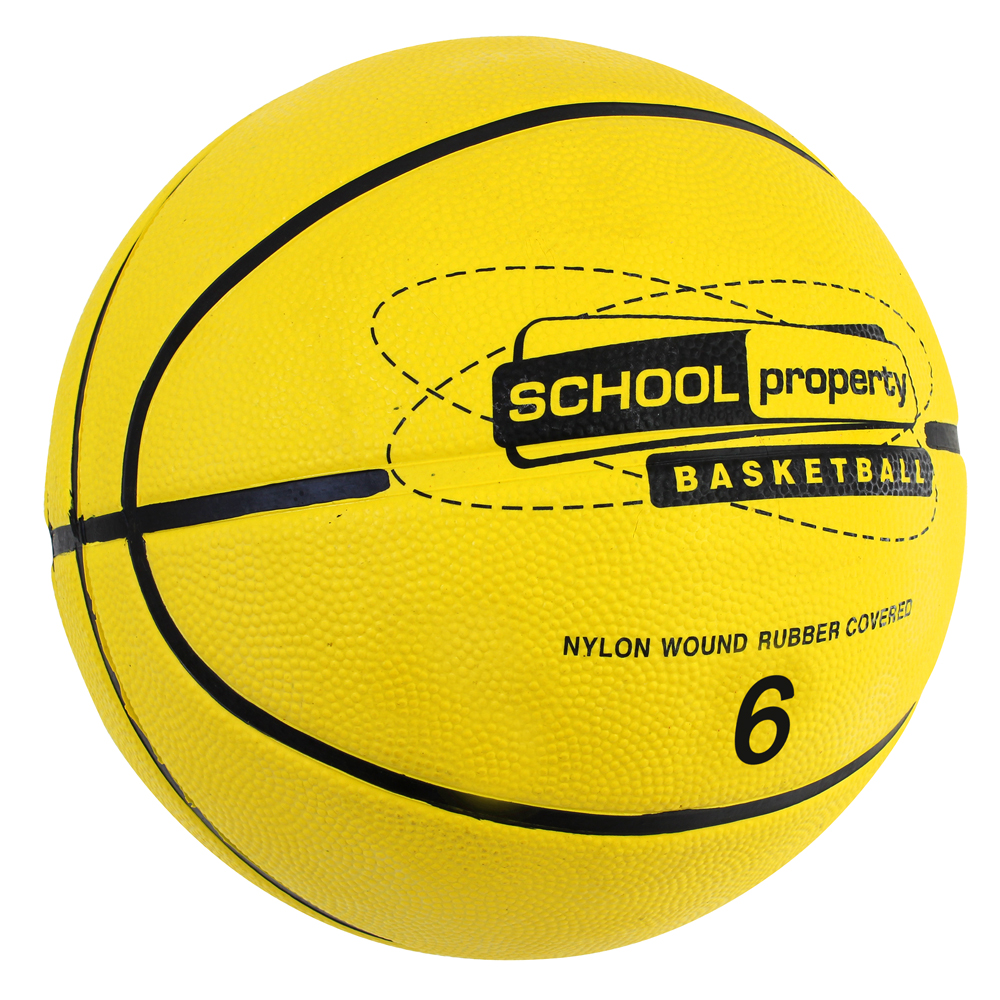 School Property Basketball Size 6