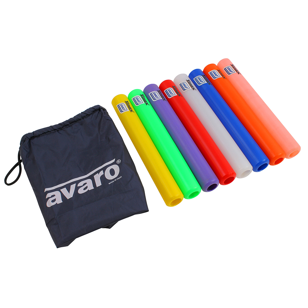 Relay Batons Set 8 Jnr Plastic