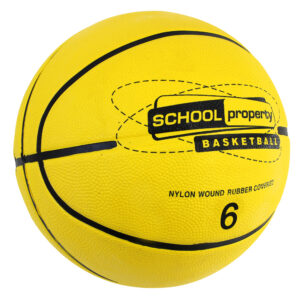 School Property Basketball Size 6