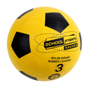 School Property Rubber Soccer Size 3