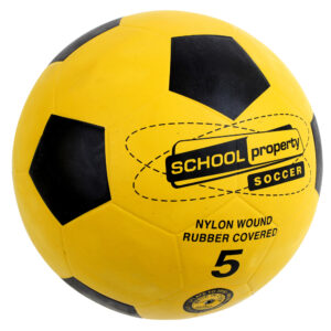 School Property Rubber Soccer Size 5